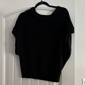 a new day Women's Black Cowl Neck Sweater